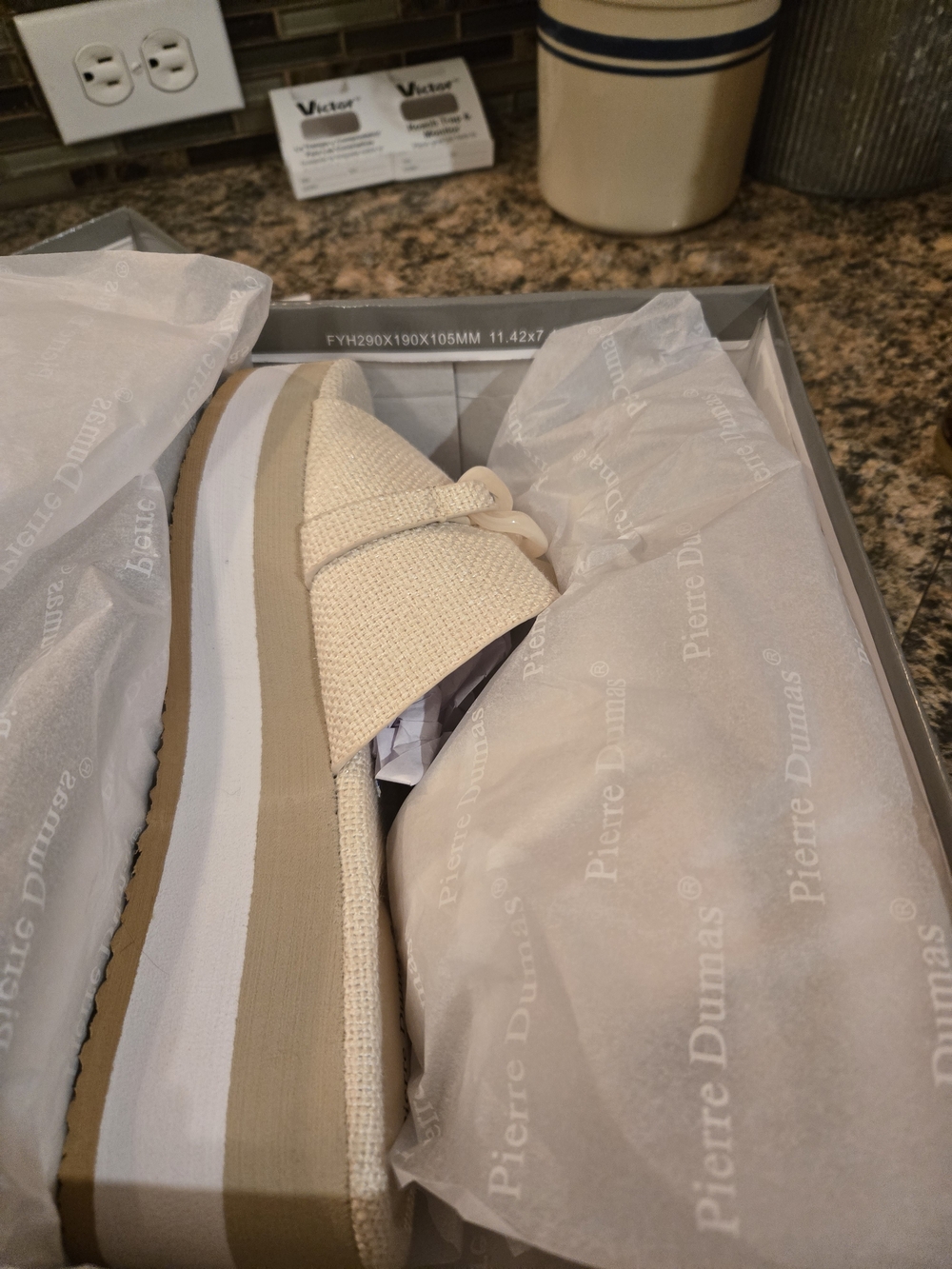 Pierre Dumas Beige Platform Slip-On Sneakers